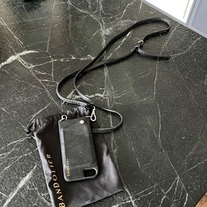 Bandolier iPhone 8 leather case